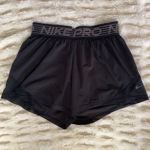 Nike Pro 2 in 1 Dri Fit shorts